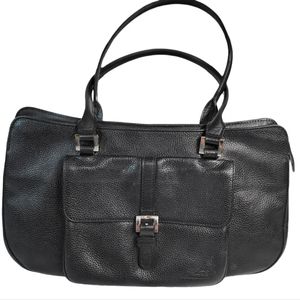 Longchamp Black Leather Bag
